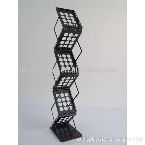 iron folded brochure holder